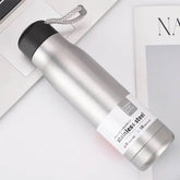 Strap Bottle - Silver